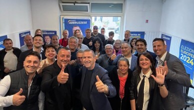 ABBRUZZESE (LEGA) HA INAUGURATO IL SUO COMITATO ELETTORALE DI ALATRI