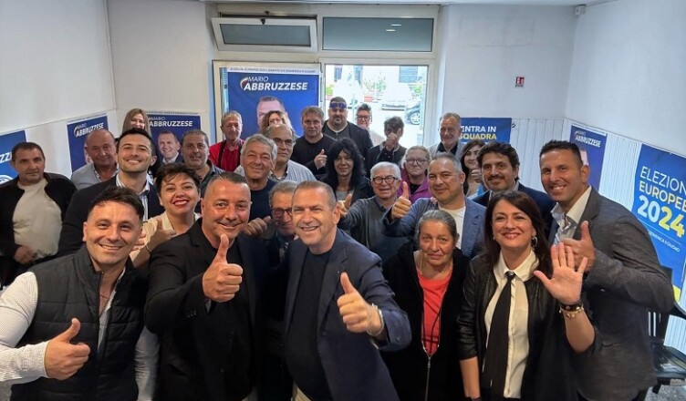 ABBRUZZESE (LEGA) HA INAUGURATO IL SUO COMITATO ELETTORALE DI ALATRI