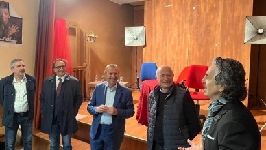 ABBRUZZESE (LEGA) IN VISITA ALL’ACCADEMIA D’ARTE DRAMMATICA DI FONDI