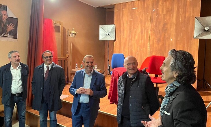 ABBRUZZESE (LEGA) IN VISITA ALL’ACCADEMIA D’ARTE DRAMMATICA DI FONDI