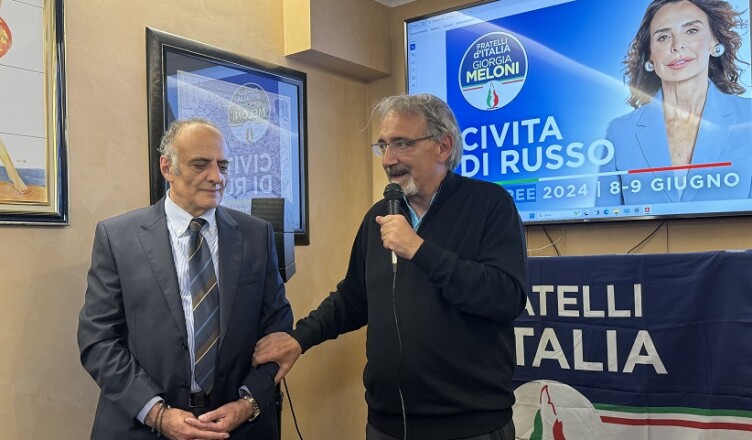 ALATRI, INAUGURATO IL COMITATO ELETTORALE FDI ALLA PRESENZA DEL PRESIDENTE DELLA REGIONE LAZIO, FRANCESCO ROCCA