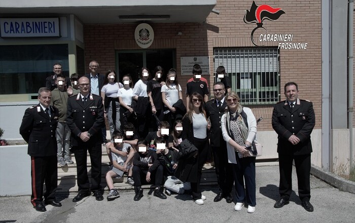 ALATRI STUDENTI INCONTRANO CARABINIERI