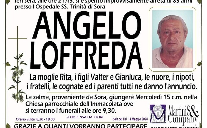ANGELO LOFFREDA