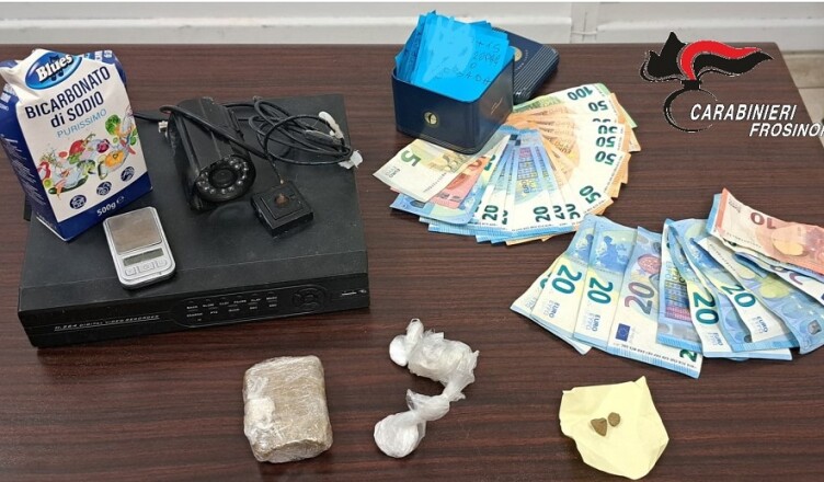 Arrestato un 36enne italiano per detenzione ai fini di spaccio di sostanze stupefacenti