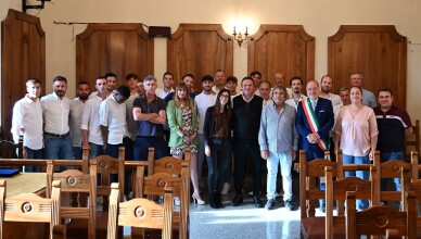 Cerimonia per promozione US Arce in Eccellenza