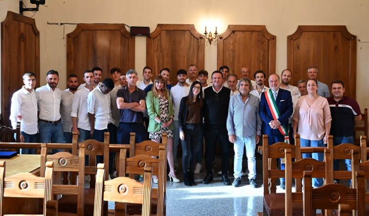 Cerimonia per promozione US Arce in Eccellenza