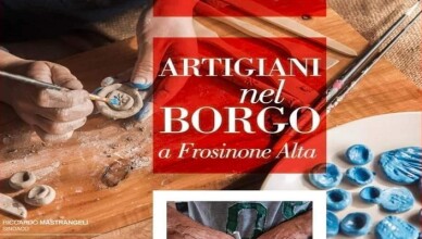 Domenica artigiani nel borgo a Frosinone Alta