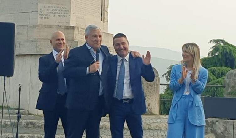 Elezioni Europee - Visita del Ministro Tajani