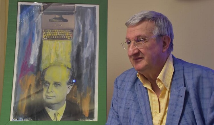 Guadagnuolo con il ritratto di Adriano Olivetti