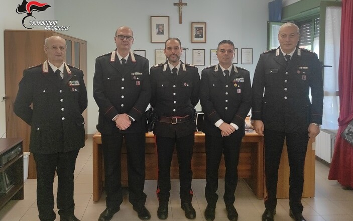 IL BRIGADIERE CAPO CANCELLI GIANNI TRASFERITO ALLA SEZIONE DI POLIZIA GIUDIZIARIA PRESSO LA PROCURA DELLA REPUBBLICA DI FROSINONE
