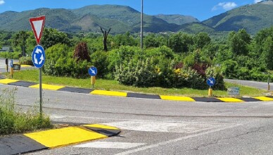 Lavori rotatoria Superstrada SORA
