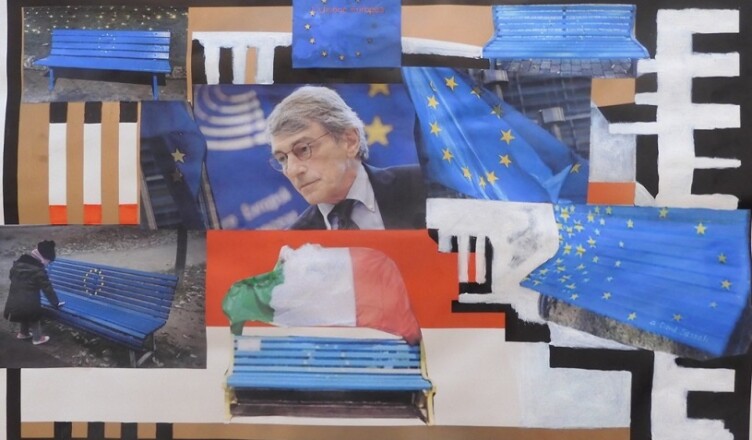 Le Panchine blu dell’Unione Europea per David Sassoli