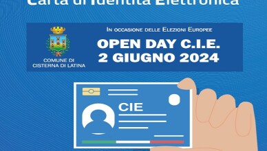 OPEN DAY CIE - 2 giugno 2024 CISTERNA