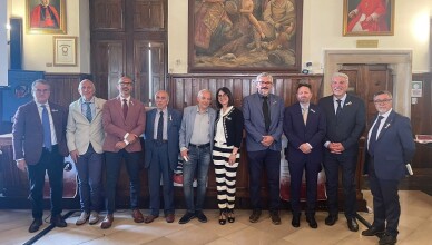 Pontecorvo, gruppo relatori con assessore mulattieri