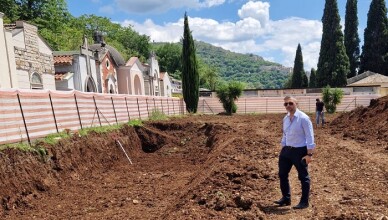 ROCCASECCA, PROSEGUONO I LAVORI DI AMPLIAMENTO DEL CIMITERO COMUNALE