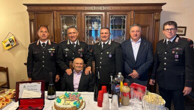 Sora – Il Carabiniere Giuseppe Petricca compie 101 anni