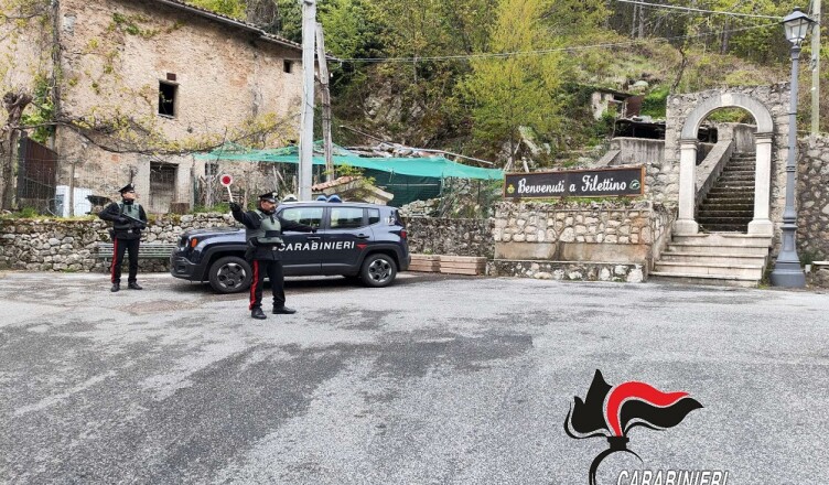 carabinieri filettino