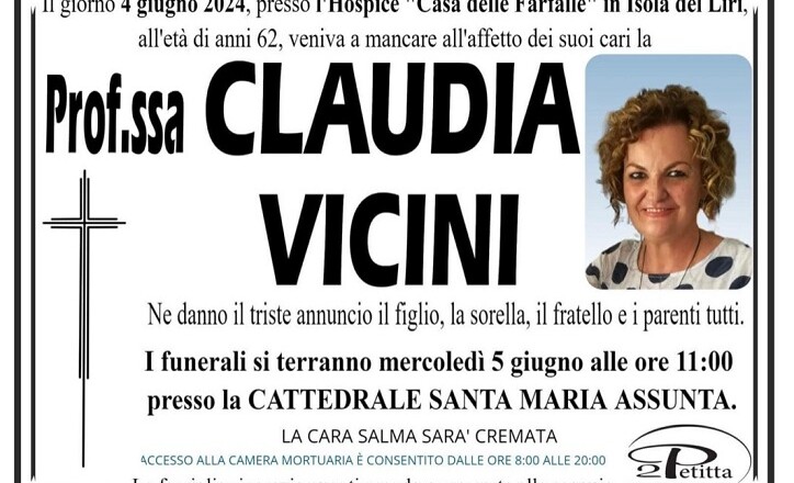 CLAUDIA VICINI