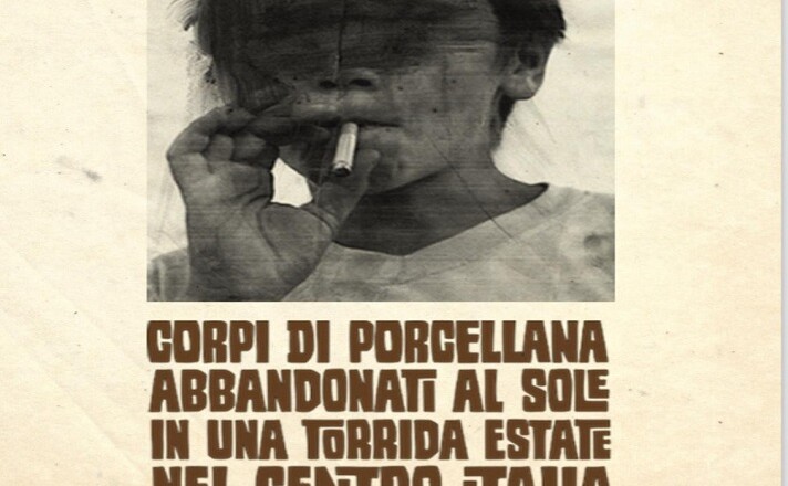 ISOLA Corpi di porcellana abbandonati al sole in una torrida estate nel centro Italia