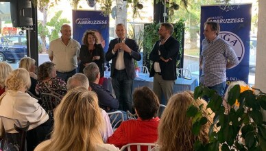 LADISPOLI E ROMA, ANCORA GRANDE SUCCESSO DI PUBBLICO PER ABBRUZZESE (LEGA)