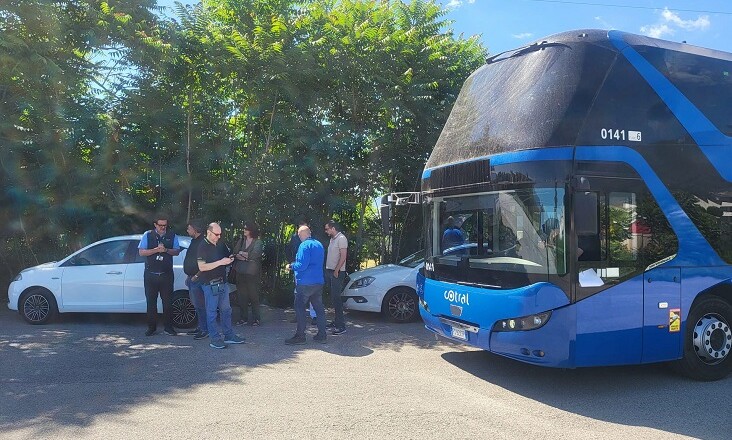 Nuova Fermata Cotral più sicura all’interno del piazzale dello stabilimento Froneri ex Nestlè di Ferentino
