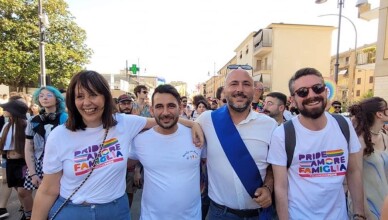 PRIDE FROSINONE, FANTINI, BELLISSIMO POMERIGGIO AL FIANCO DELLE ASSOCIAZIONI LGBTQIA+