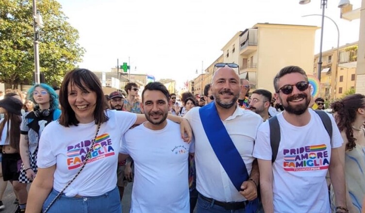 PRIDE FROSINONE, FANTINI, BELLISSIMO POMERIGGIO AL FIANCO DELLE ASSOCIAZIONI LGBTQIA+