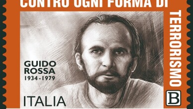 francobollo ordinario dedicato a Guido Rossa