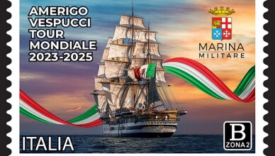 AMERIGO VESPUCCI FRANCOBOLLO