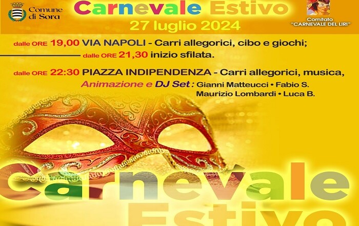 CARNEVALE ESTIVO SORA