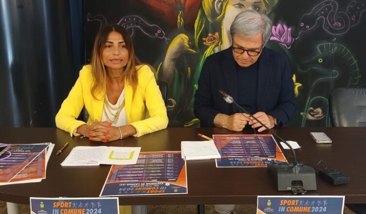 Capasso - Mantini - presentazione Sport in Comune 2024