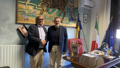 Gianluca Quadrini, celebra l'eccellenza del Vino Anthium Bellone 2023 e incontra il proprietario dell’azienda Casale del Giglio