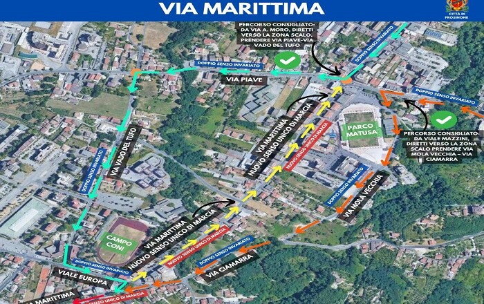 NUOVA VIABILITà FROSINONE VIA MARITTIMA