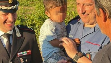 bimbo scomparso ritrovato