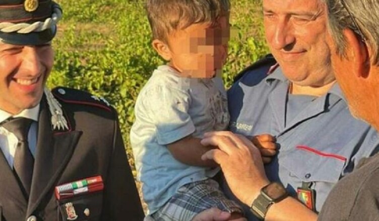 bimbo scomparso ritrovato