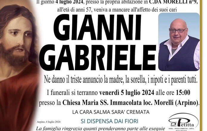 gianni gabriele