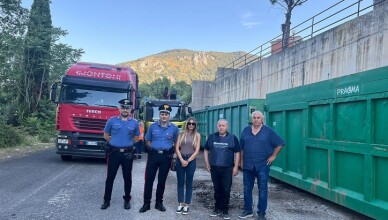 raccolta straordinaria a Colle San Magno