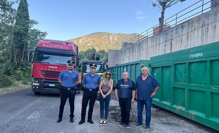 raccolta straordinaria a Colle San Magno