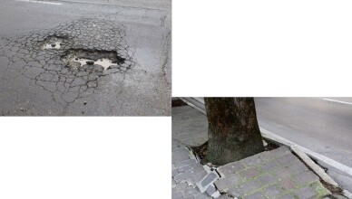 strade dissestate GAETA