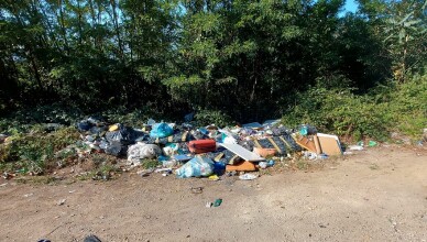 Anagni rifiuti abbandonati lungo la SP 11
