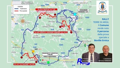 BOVILLE - PERCORSO RALLY CHIUSURA STRADE