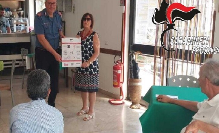 CAMPAGNA DELL’ARMA CONTRO LE TRUFFE AGLI ANZIANI PALIANO