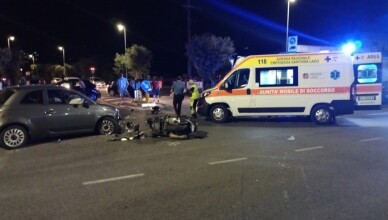 INCIDENTE AUTO MOTO ISOLA PIRANDELLO