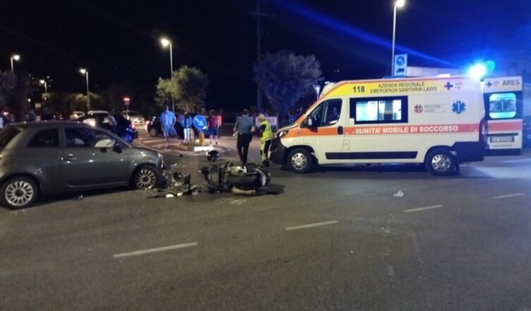 INCIDENTE AUTO MOTO ISOLA PIRANDELLO
