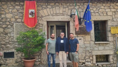 Il Presidente del Consiglio Provinciale Quadrini in visita a Vico Nel Lazio