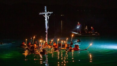 POSTA FIBRENO, Festa del Crocifisso del Lago e del Subacqueo