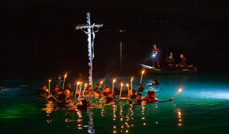 POSTA FIBRENO, Festa del Crocifisso del Lago e del Subacqueo