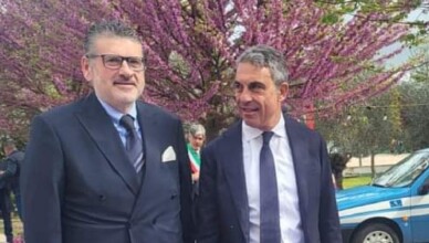 Quadrini dà il benvenuto al nuovo Questore di Frosinone Morelli e ringrazia il dott. Condello
