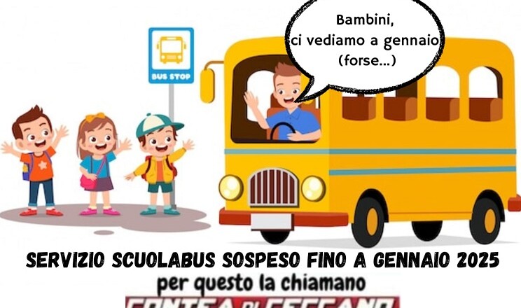 Trasporto scolastico sospeso a Ceccano