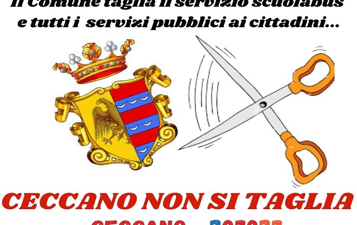 ceccano non si taglia